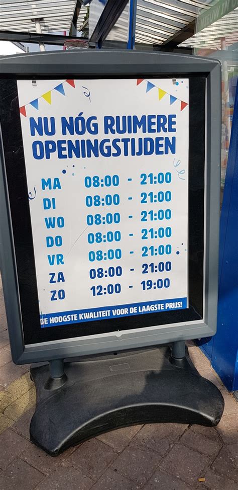 Openingstijden Lidl